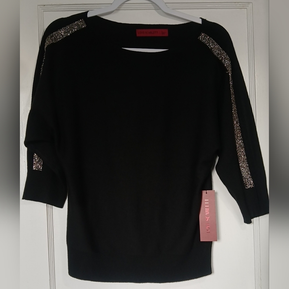 Love Scarlett Black Sweater NWT